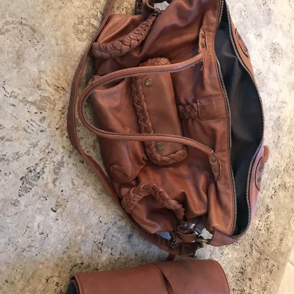 Not Rational Kelly Leather Diaper Bag - Picture 5 of 5